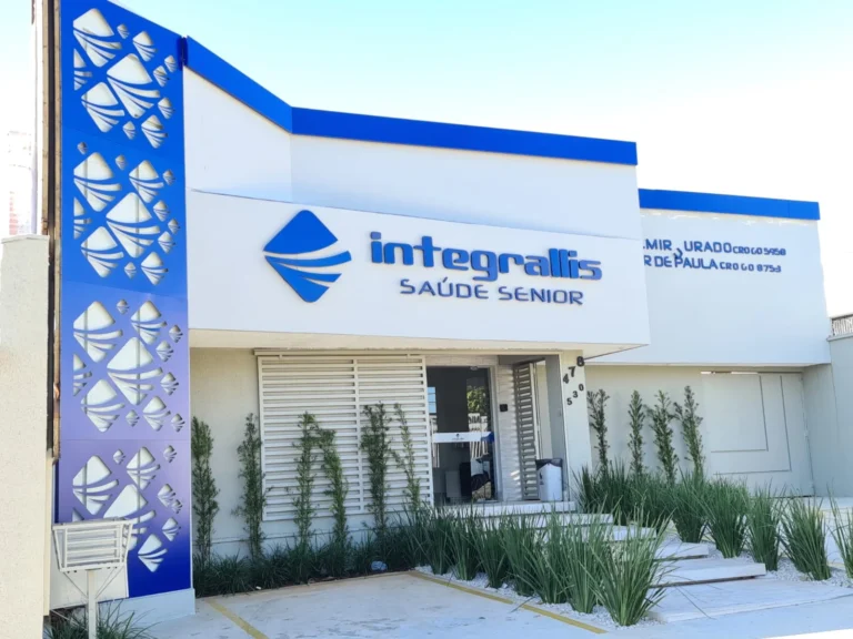 Detalhe do painel da Integrallis Saúde Sênior
