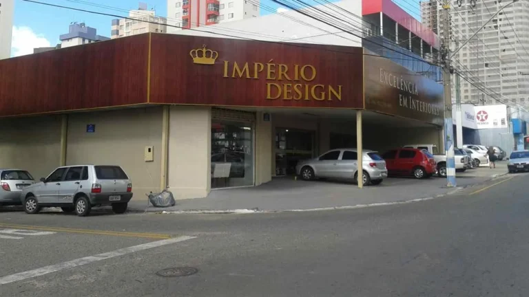 Fachada em lona da Império Design